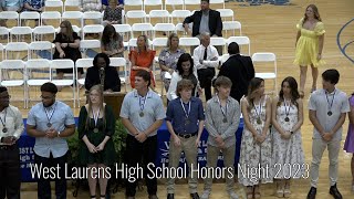 West Laurens High School Honors Night 2023