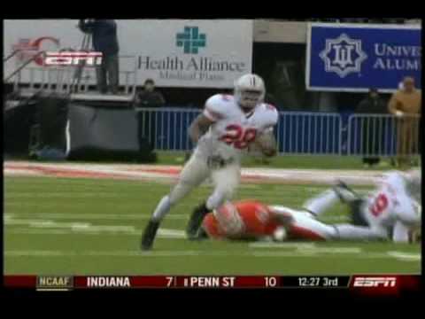 *** WMG DISABLED SOUNDTRACK, HAD TO AUDIOSWAP... ORIGINAL VIDEO HERE: tinyurl.com Beanie jumping out of Memorial Stadium. TV broadcast version, for those not fond of my editing: www.youtube.com UPDATE: 11/16/08 Featured on rivals/Yahoo! Sports "Dr Saturday" blog: rivals.yahoo.com