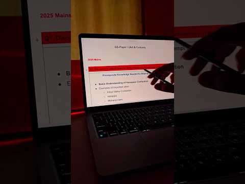 Smart HACK for UPSC MAINS Notemaking