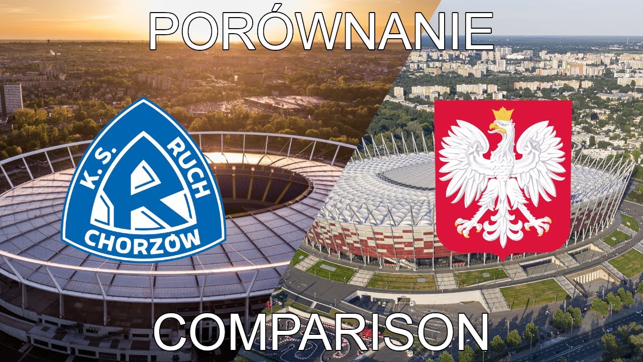 Stadionowe porównanie #5. (Chorzów vs Warszawa).