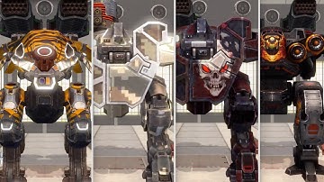 War Robots: Battle Of The New Skins! (Test Server 2.9.2)