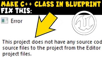 UE5 How to Make a C++ Class in Blueprint Project Unreal Engine