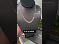 Halfway Graduated Tennis Necklace Vs Full 💎