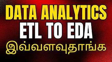 Data Analysis Python Tamil |  Data Analytics Project Lifecycle #3