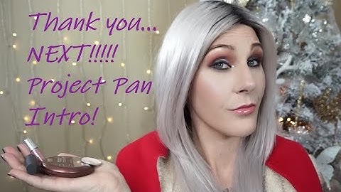 Thank You...NEXT!!  Project Pan INTRO | January 2019