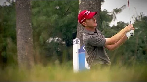 Roberto Castro on the course