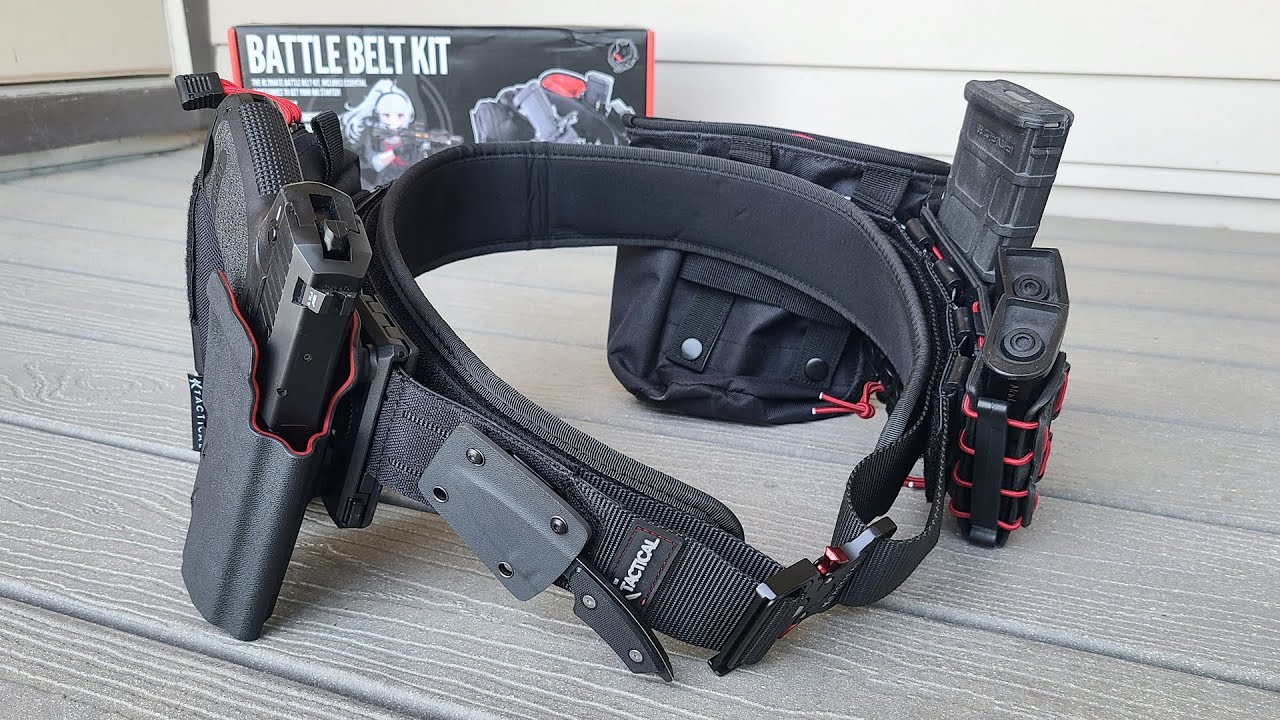 KTACTICAL BATTLE BELT KIT サバゲー用装備 ktactical battle belt kit – KTactical | Premium Tactical
