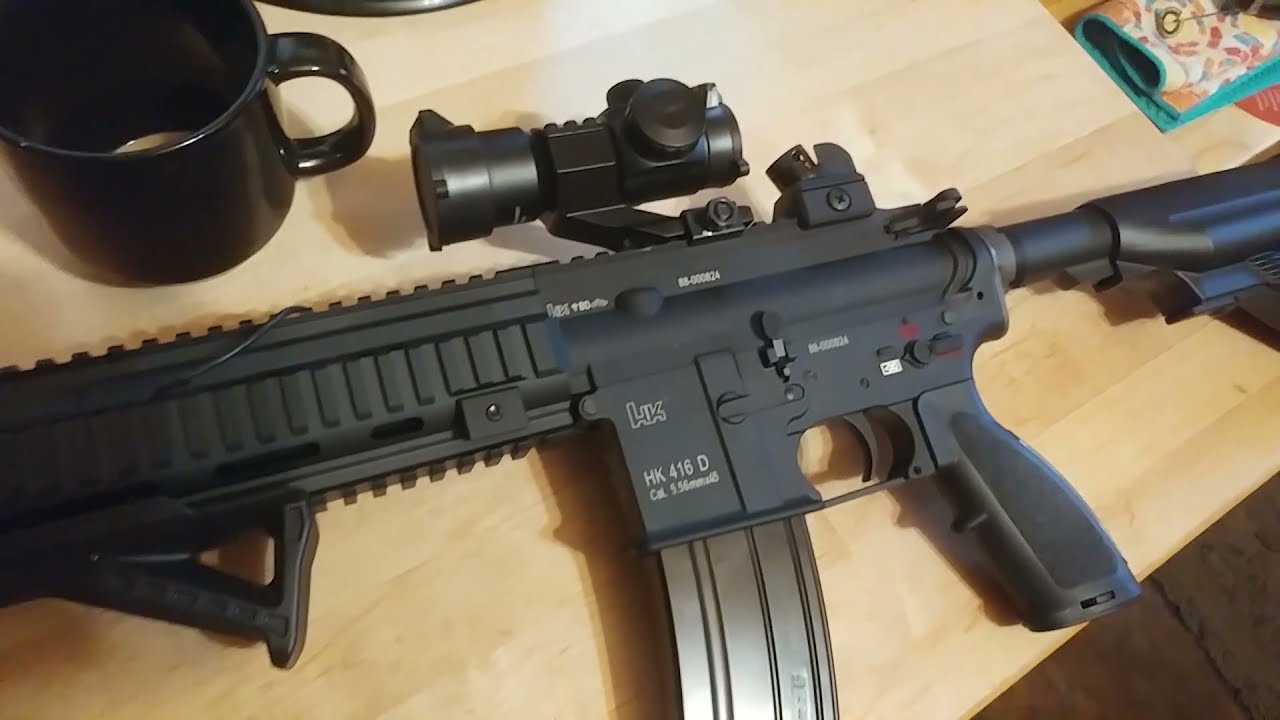 HK 416D GAS BLOW BACK TRAINING RIFLE (BY VFC)