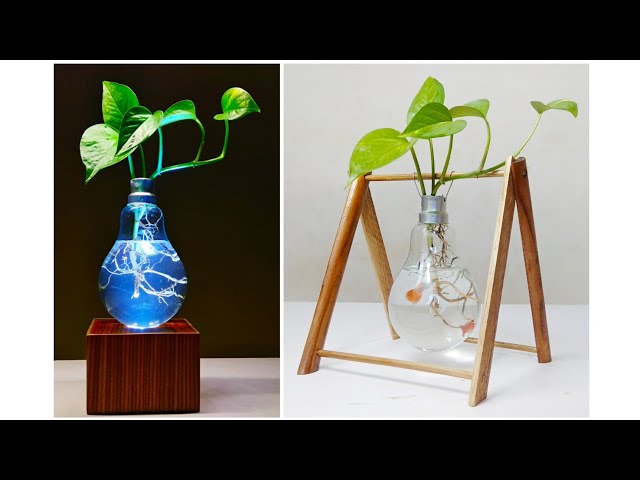 4 Unusual Ways to Reuse Old Lightbulbs | DIY Fireworks LED Bulb | Bulb Craft Ideas Easy | Home Decor class=