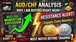 AUD/CHF Analysis: Why I am Buying Right Now! (Resistance Alert)