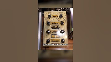 Passive Analog Tape Simulator?! 😮‍💨