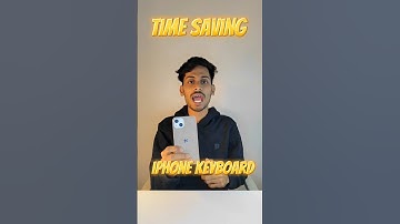 Time saving iphone keyboard hack #shorts #ios