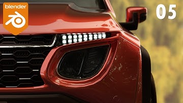Blender Concept Car Modeling - PART 5