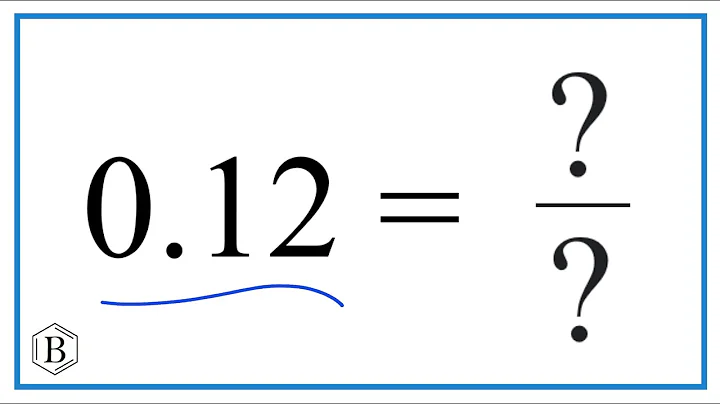 Write 0.12 in Fraction Form (simplified)