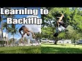 Backflip Progression [Learning to Backflip During Lockdown]