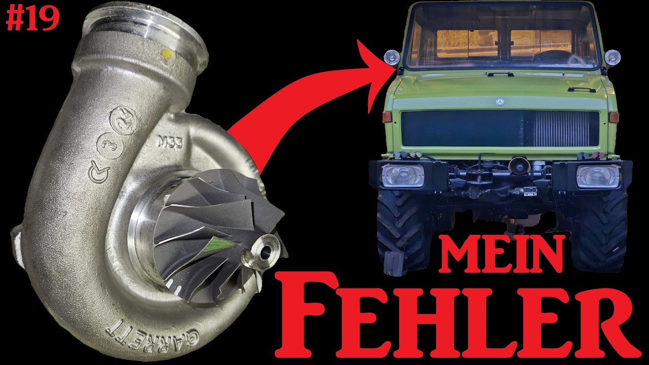 Neuen Turbo zerstört? Geile Lackierung und stufenlose MB-trac | Agrar-UNIMOG Restauration #19