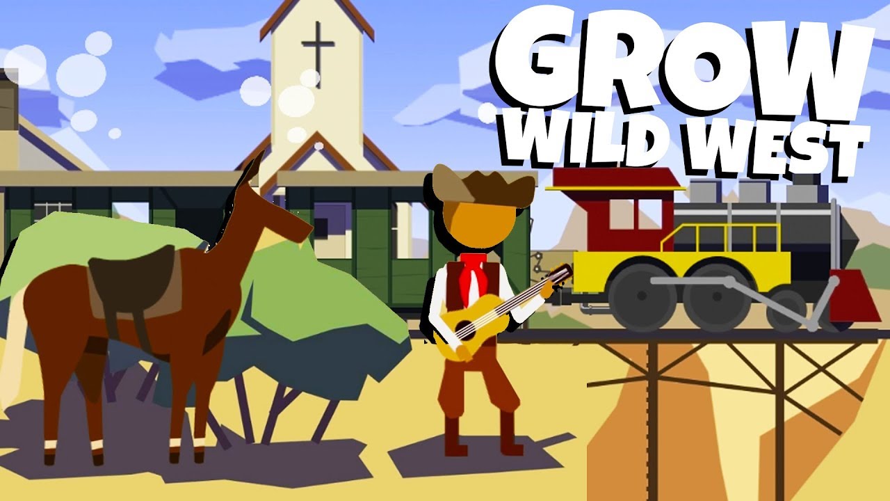 Building Trains and Developing and Old West City! - Grow: Wild West Gameplay