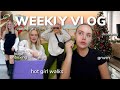 Weekly vlog huge unboxing haul grwm hot girl walks cooking amazon hauls decorating