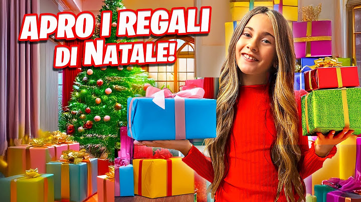 APRIAMO TUTTI I REGALI DI NATALE DI GIADA RICEVUTI DA BABBO NATALE! Giada e Mamma