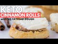 Fluffy Keto Cinnamon Rolls WITHOUT FATHEAD DOUGH!!