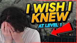 Top 10 Things I Wish I Knew at Level 1 | Diablo 4