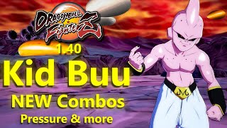 DBFZ Patch 1.40: NEW Kid Buu Combos, Neutral, Pressure Guide