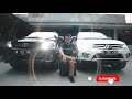 #PAJERO #FORTUNER DUEL antara PAJERO DAKAR vs FORTUNER VNT TRD Kira2 warga Indonesia memilih mana ?