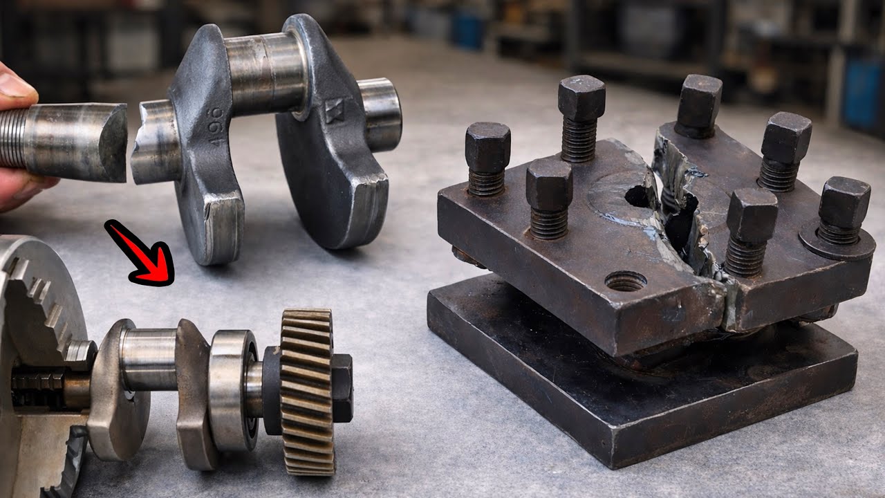 Can this broken mechanical Equipments be saved | The 