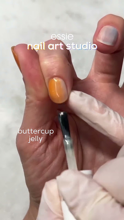 easy rainbow snowcone nails