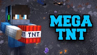 Crashed My Game! | Minecraft: Mega TNT Mod Showcase