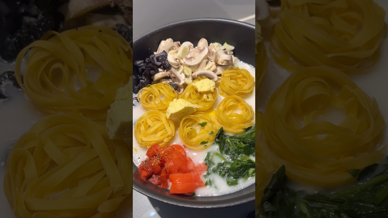 Pratik ve çok lezzetli 🍝 #food #tarif #pratiktarifler #cooking #yemektarifleri #recipe #pasta #asmr