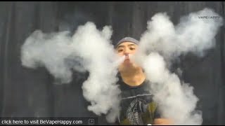 #CloudChasing w/ .35 ohm SOAKER build: VAPEHAPPY Vapor Production