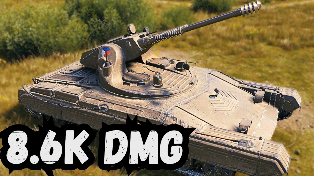 Tesak –8.6K DAMAGE ! Wot 2.0