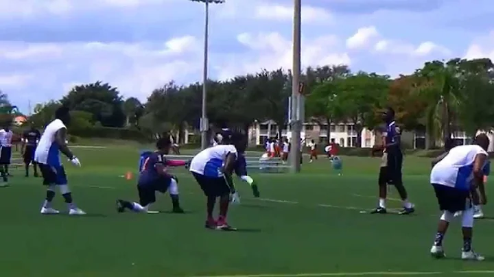 Anthony Peyton II 12 TOUCHDOWNS Stranahan 2016 WR/...