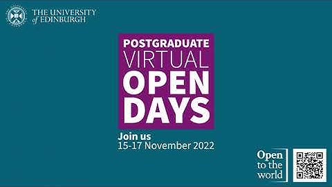 PG Virtual Open Days November 2022