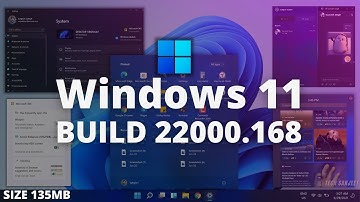 Windows 11 New Update (Build 22000.168) Download & Install (2021)