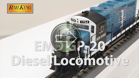 MTH RailKing O Gauge GP20 Diesel Spotlight