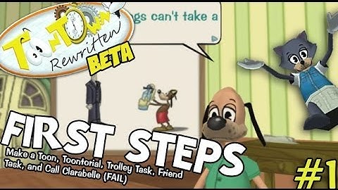 Toontown Rewritten Beta - First Steps (Episode #1)