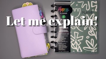 A new planner?! Let me explain!! I want to try a DASHBOARD LAYOUT!!