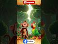 The Clever Monkey and His Jungle Friends | Kids Forest Story#KidsStory#JungleStory#AnimalStory#KidsA