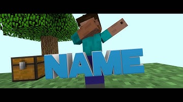 -Minecraft intro Template #1 [Blender] (10likes for the DAB? :) ) ~VeyroxArtz