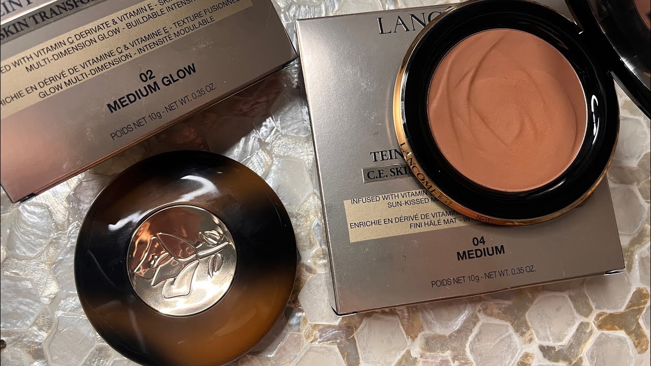 Давайте попробуем НОВЫЙ Lancome Teint Idole Skin Transforming Bronzer 04 и Highlighter Medium Glow