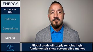 WTI Crude Oil futures fell as market assessed supply levels. 2/24/26