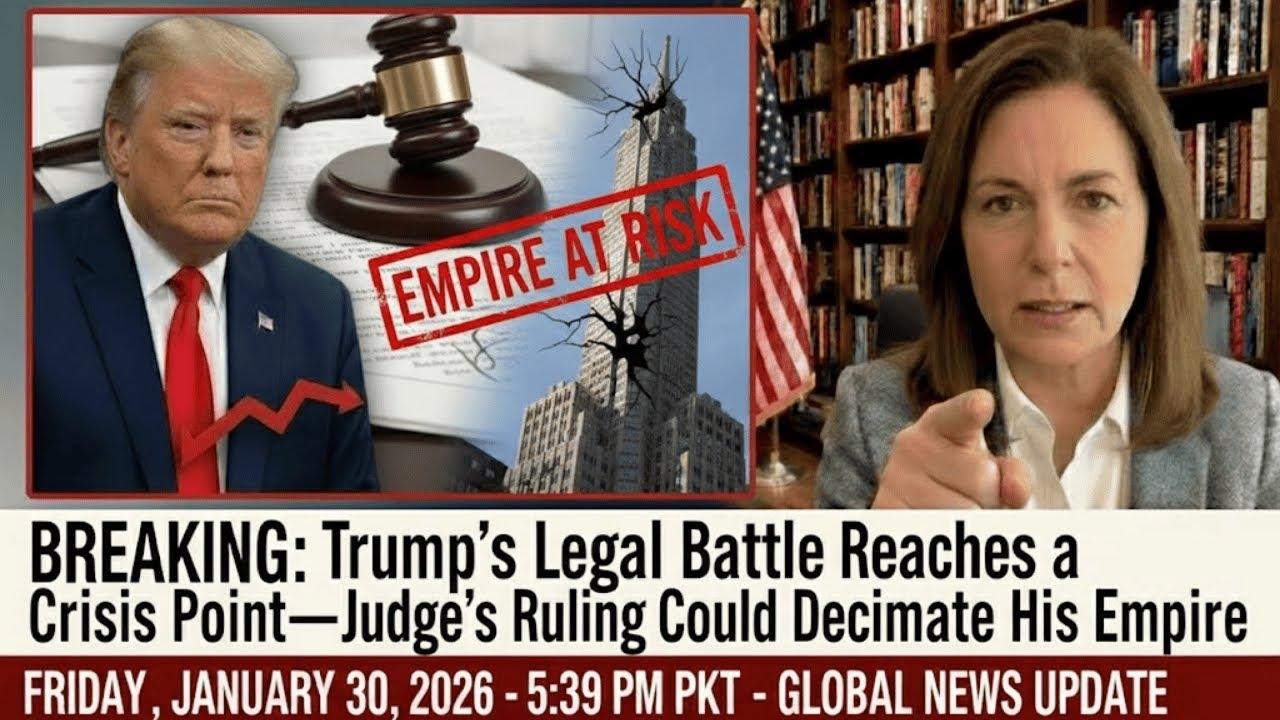 BREAKING: Trump’s Legal Battle Reaches a Crisis Point—Judge’s Ruling Could Decimate His Empire