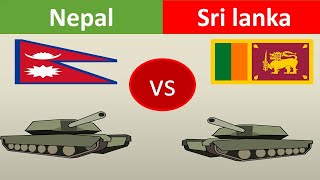 Nepal  Military Power Vs Sri Lanka  Military Power  Comparison | 2023