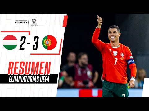 GOL 943 DE CR7 EN LA AGÓNICA VICTORIA PORTUGUESA EN BUDAPEST | Hungría 2-3 Portugal | RESUMEN