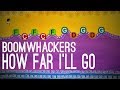How Far I'll Go - Boomwhackers (without rhythm notation)