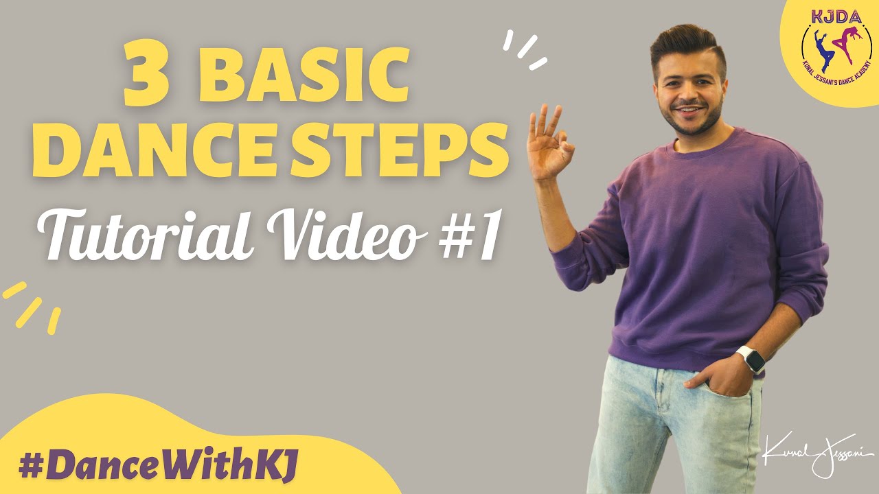 3 Basic Dance Steps Tutorial Video for Everyone | Learn Beginner ...