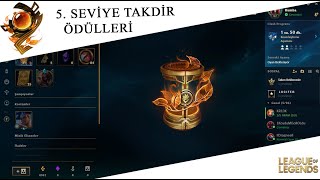 League Of Legends 5.Sevi̇ye Takdi̇r Sevi̇yesi̇ Ödülleri̇ - S10