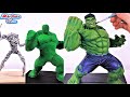 Rehaciendo mi Escultura mas viral HULK MARVEL Escultura Plastilina || Sculpting HULK | DibujAme Un